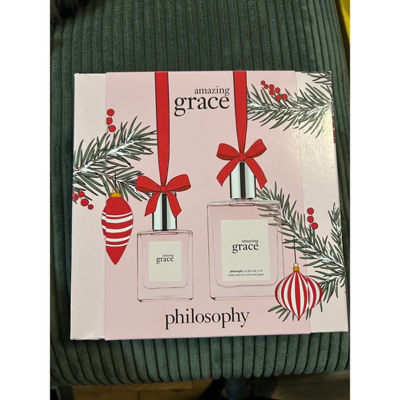 Philosophy Amazing Grace Fragrance Gift Set 2 Eau de Toilette Perfume 60ml 10ml - Picture 1 of 2